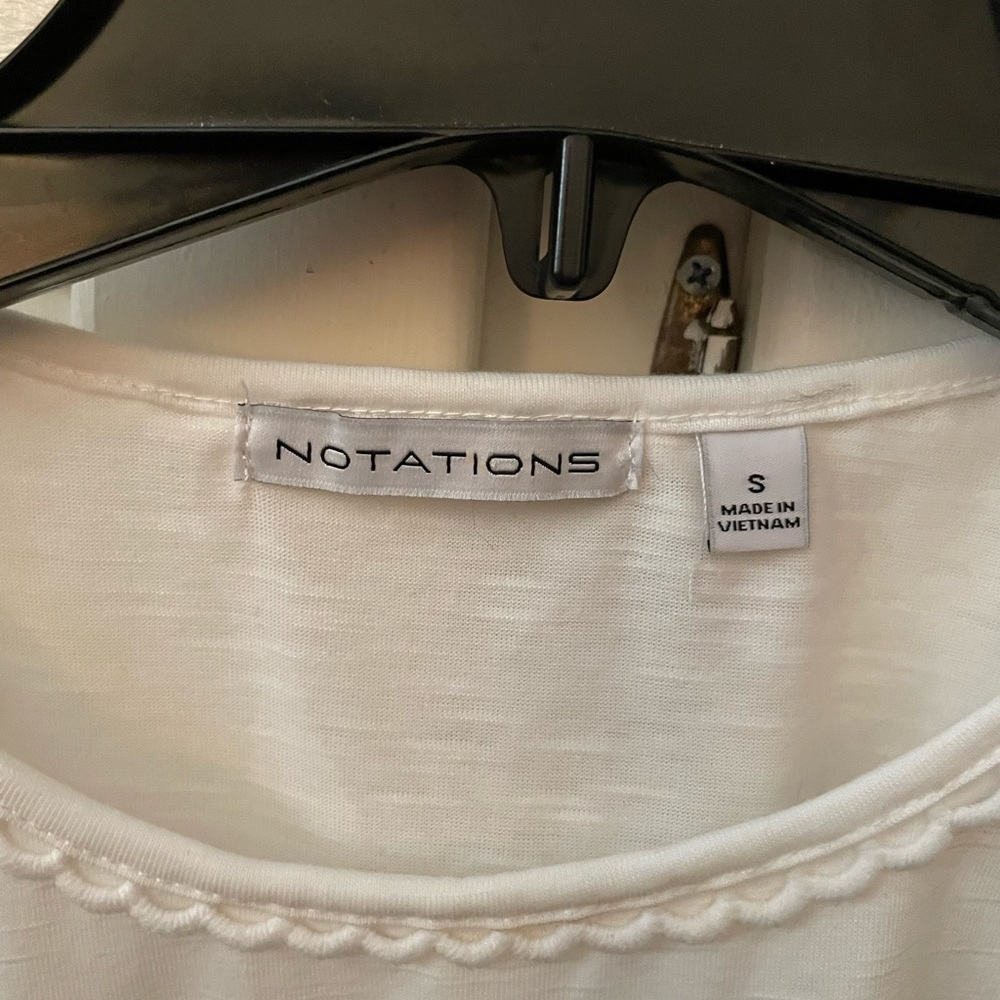 Notations white top Small - Picture 2 of 2